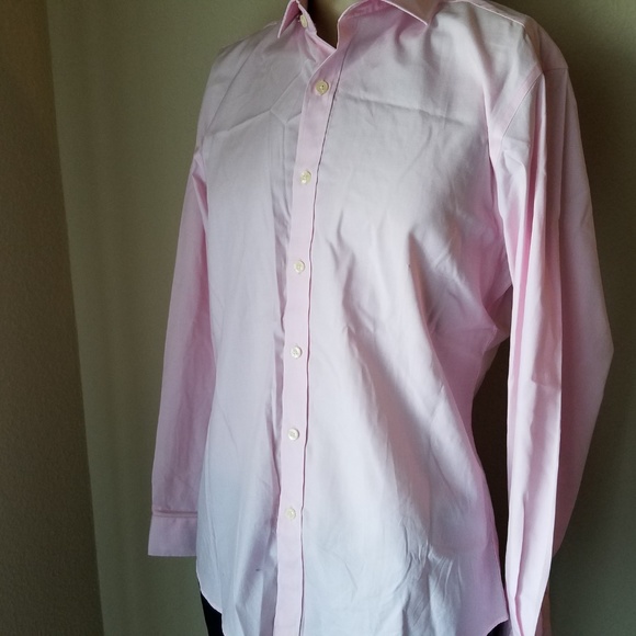 The Savile Row Co. London Pink Button Up Shirt - Picture 4 of 8